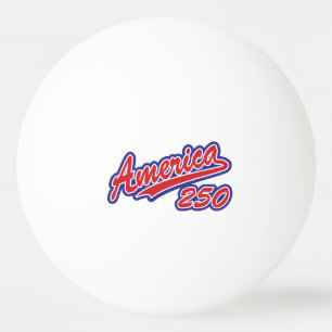 Amerika 250 pingpongballen