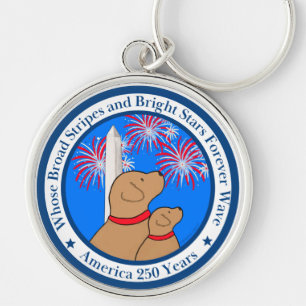 Amerika 250 Special Edition DC Sleutelhanger