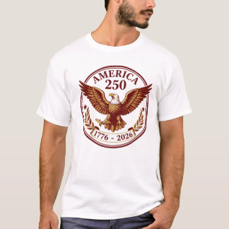 amerika 250 th 01776-2026 t-shirt