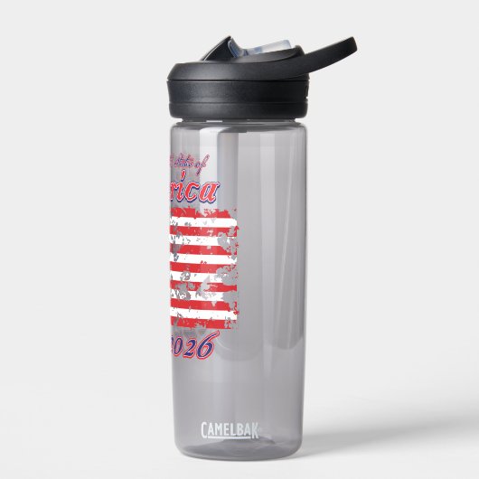Amerika 250 waterfles (Links)