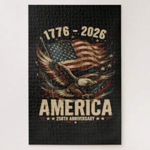 Amerika 250e verjaardag Adelaar Patriottisch Legpuzzel