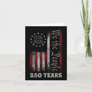 Amerika 250e verjaardag Amerikaanse vlag 250 jaar Kaart