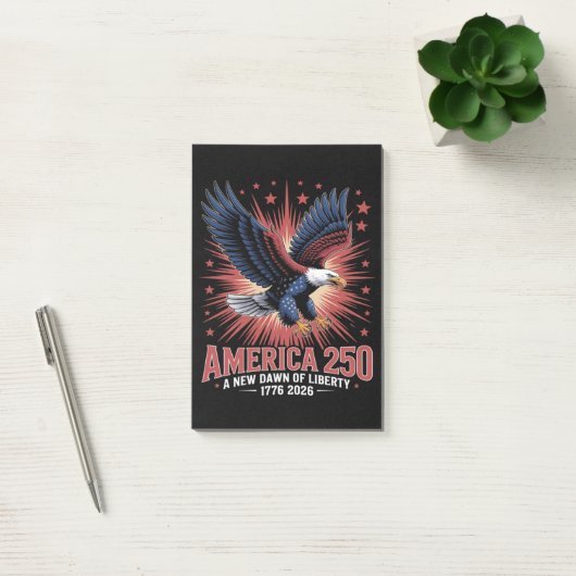 Amerika 250e verjaardag post-it® notes (Kantoor)