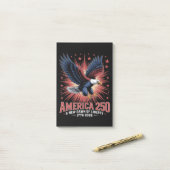 Amerika 250e verjaardag post-it® notes (Op bureau)