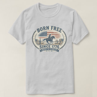 Amerika 250e Verjaardag Vintage Cowboy T-shirt