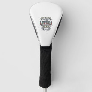 Amerika 250e verjaardag Vintage patriottisch shirt Golfheadcover