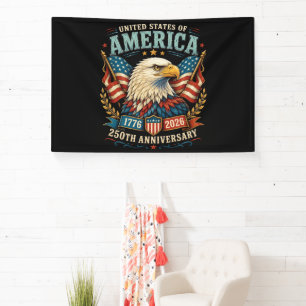 Amerika 250e Verjaardagsviering Adelaar Spandoek