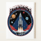 Amerika 250ste 1776 2026 planner (Achterkant)