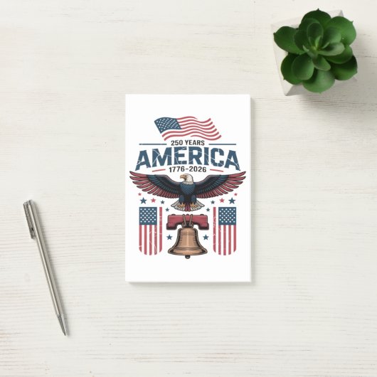 Amerika 250ste verjaardag post-it® notes (Kantoor)