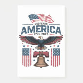Amerika 250ste verjaardag post-it® notes (Voorkant)