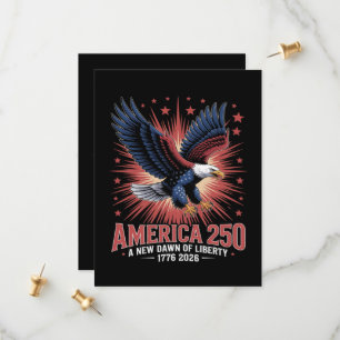 Amerika 250ste verjaardag  save the date