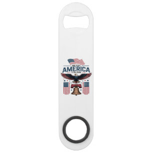 Amerika 250ste verjaardag speed flessenopener