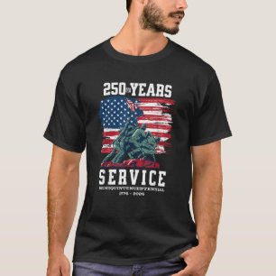 Amerika 250ste viering 250 jaar Amerika VS T-shirt