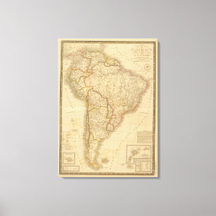 Amerika 2 canvas afdruk