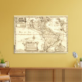 Amerika 2 canvas afdruk (Insitu (Woonkamer))