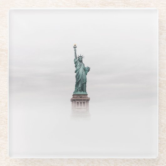 Amerika 2 glazen onderzetter (Voorkant)