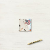 Amerika 4 post-it® notes (Op bureau)