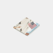 Amerika 4 post-it® notes (Schuin)