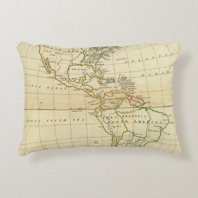Amerika 7 2 decoratief kussen (Voorkant)