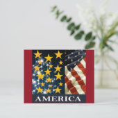 AMERIKA BRIEFKAART (Staand voorkant)