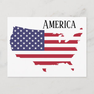 Amerika Briefkaart