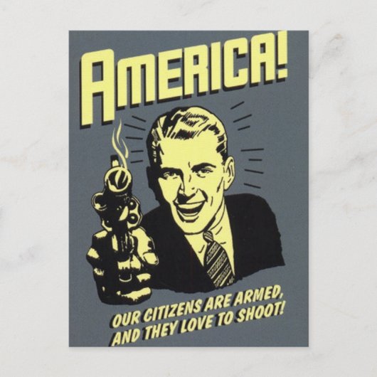 Amerika Briefkaart (Voorkant)