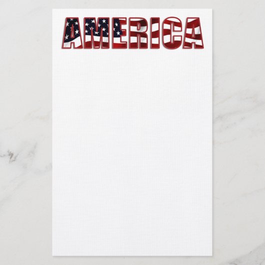 Amerika Briefpapier (Voorkant)