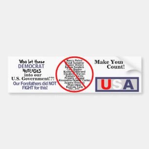 Amerika Bumpersticker