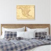 Amerika Canvas Afdruk (Insitu (Slaapkamer))