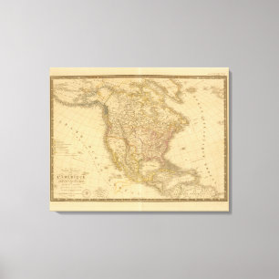 Amerika Canvas Afdruk
