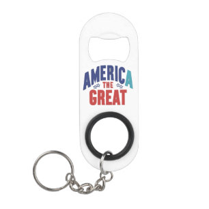 Amerika de Grote Mini Bottle Opener met Sleutelhan Flessenopener