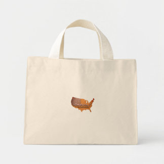 Amerika, de mooie Canvas tas
