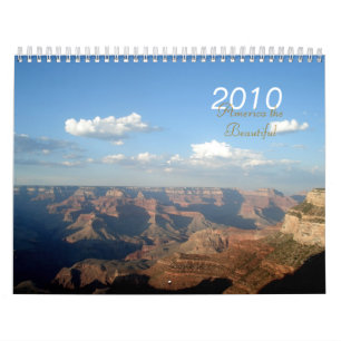 Amerika de prachtige agenda van 2010 kalender