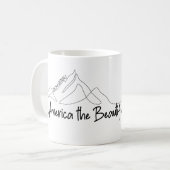 Amerika de prachtige Denali Golf van Mexico Mok (Voorkant links)