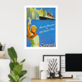 Amerika dit jaar door Koningin Mary Poster (Thuiskantoor)