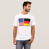 Amerika Duitsland T-shirt (Voorkant volledig)