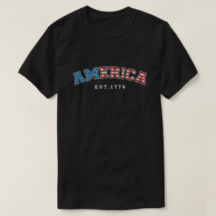 Amerika est 1776 t-shirt