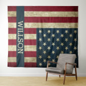 AMERIKA FAMILIE BACKDROP WANDKLEED (In Situ (horizontaal))