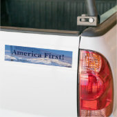 Amerika First! Bumpersticker (Op Truck)