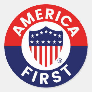 Amerika First Logo Sticker