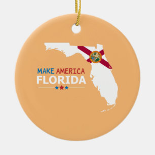 Amerika Florida Keramisch Ornament
