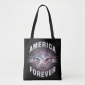 Amerika Forever Canvas tas (Voorkant)