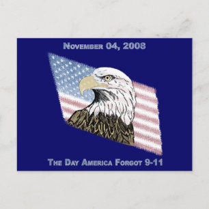 Amerika Forgot 9-11 Briefkaart