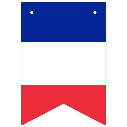 Amerika Frankrijk bruiloft Vlaggetjes (Tweede vlag)