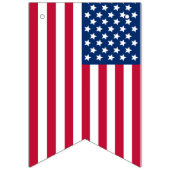 Amerika Frankrijk bruiloft Vlaggetjes (Derde vlag)