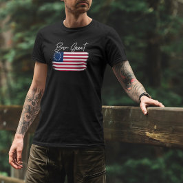 Amerika geboren nog steeds grote Amerikaanse rotsv T-shirt