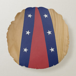 Amerika-geïnspireerde kunst   Vlaggen, truien & 4t Rond Kussen