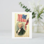  amerika George Washington (3) Briefkaart (Staand voorkant)