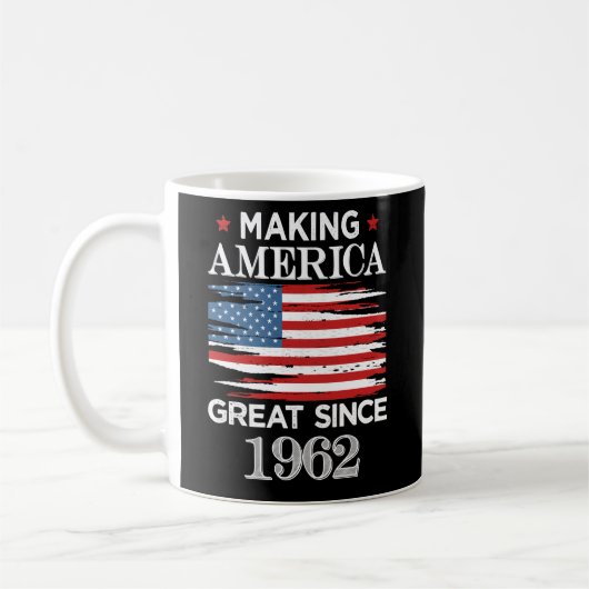 Amerika groot maken sinds 1962 Py Koffiemok (Links)