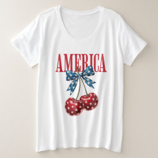 Amerika Grote Maat T-shirt